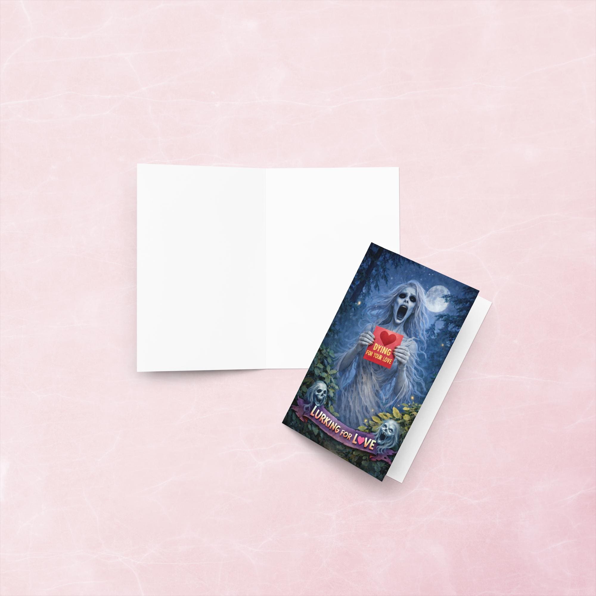 Banshee Lurking for Love Valentine's Day Card - Image 3