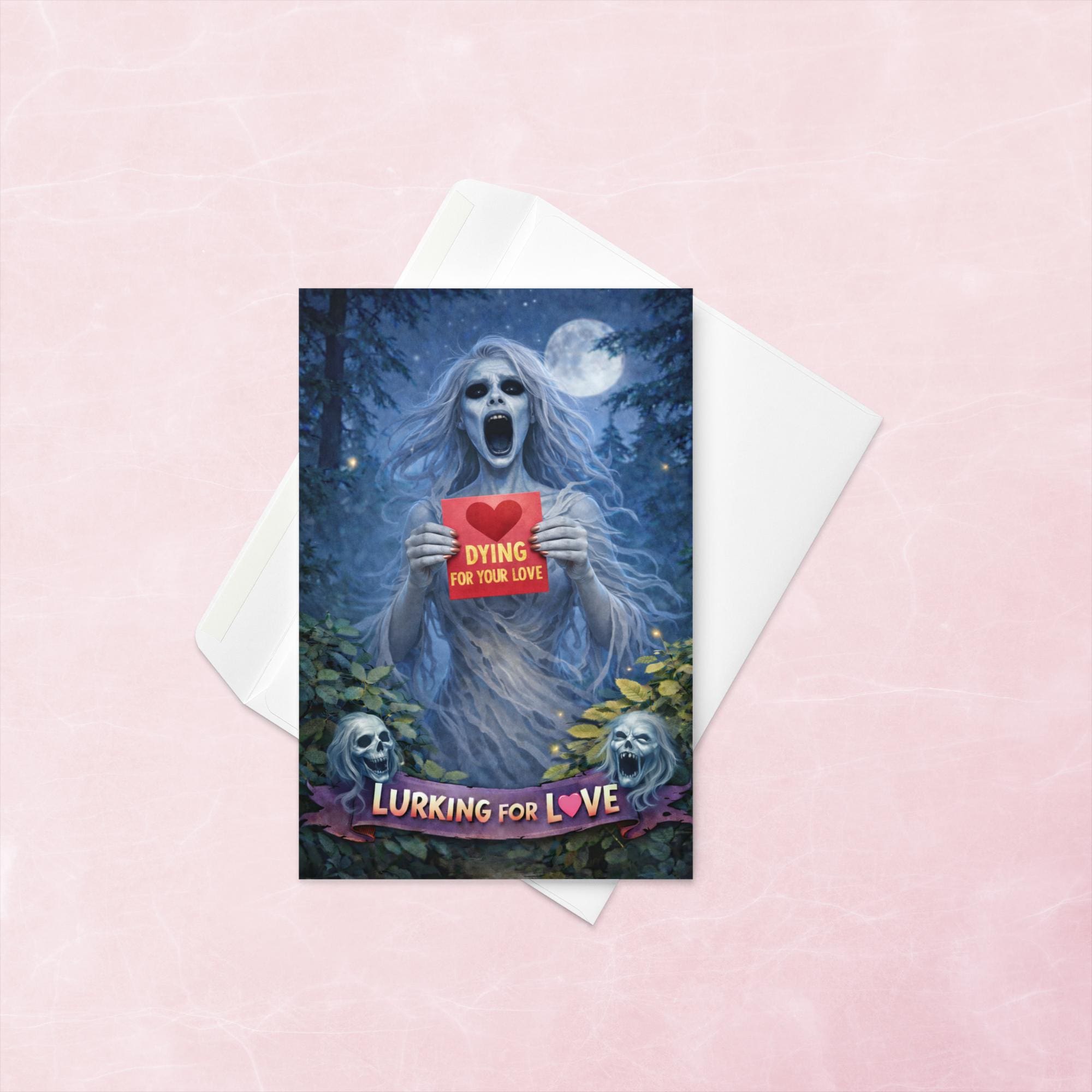 banshee with a valentine